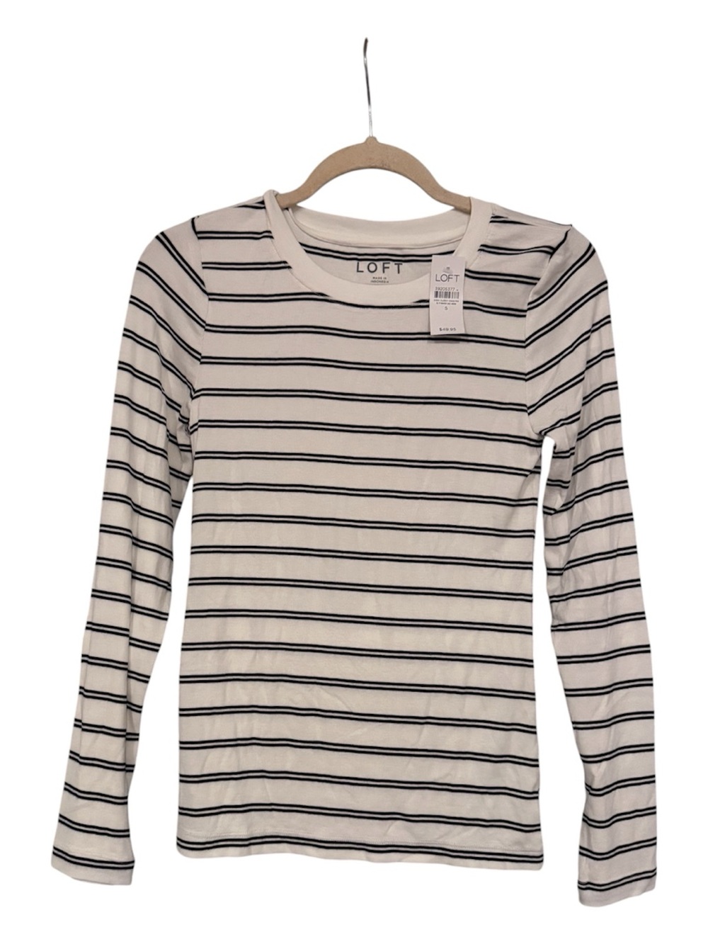 LOFT | Long Sleeve Striped T | NWT
